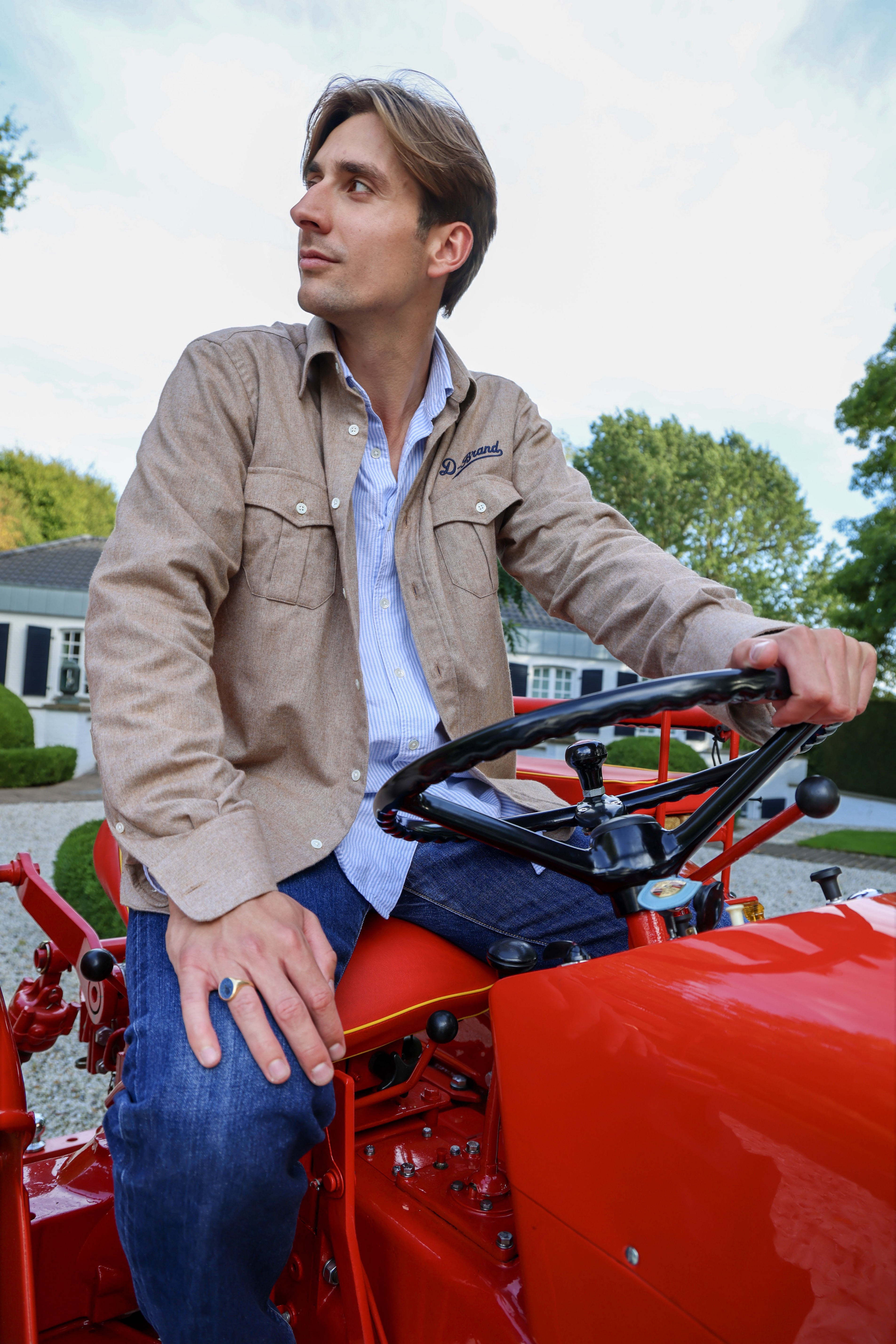 Herringbone Flannel Shirt